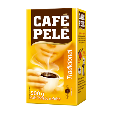 CAFÉ PELÉ TORRADO TRADICIONAL VÁCUO 500G