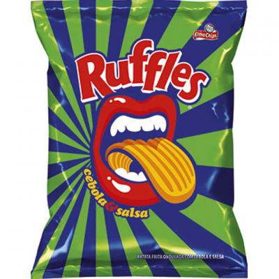 RUFFLES ELMA CHIPS CEBOLA E SALSA 96G