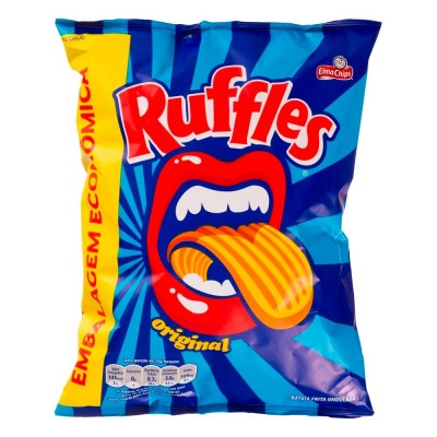 SALGADINHO ELMA CHIPS RUFFLES ORIGINAL 145G