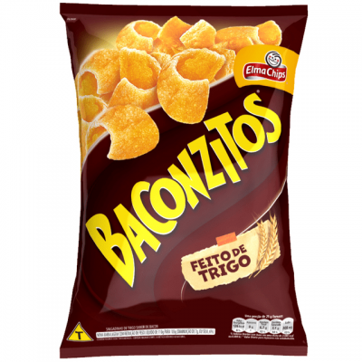 SALGADINHO ELMA CHIPS BACONZITOS 28G