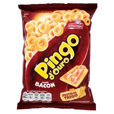 PINGO D'OURO ELMA CHIPS BACON 48G