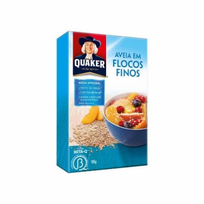 AVEIA QUAKER FLOCOS FINOS 165 G