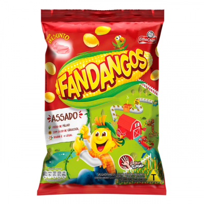 SALGADINHO ELMA CHIPS FANDANGOS PRESUNTO 80G