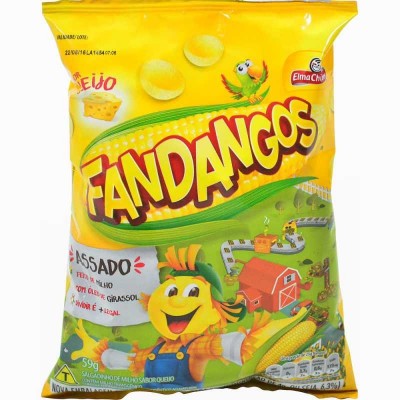 SALGADINHO ELMA CHIPS FANDANGOS QUEIJO 45G