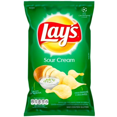 SALGADINHO LAYS SOUR CREAM 80G