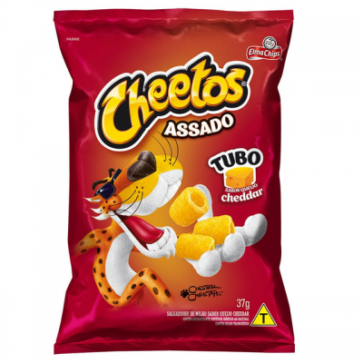 SALGADINHO ELMA CHIPS CHEETOS TUBO CHEDDAR 37G