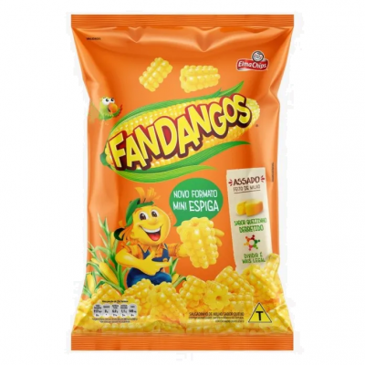 SALGADINHO ELMA CHIPS FANDANGOS ESPIGA DE MILHO QUEIJO 37G