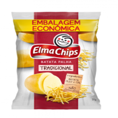 BATATA PALHA ELMA CHIPS TRADICIONAL 215 G