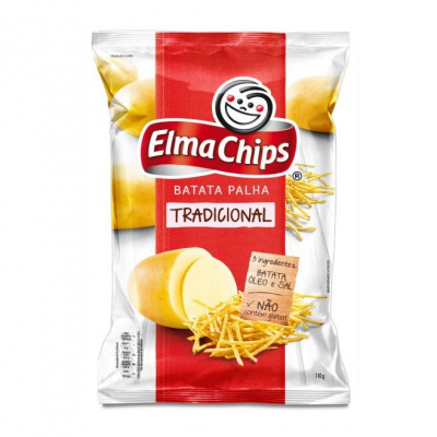 BATATA PALHA ELMA CHIPS TRADICIONAL 110GR