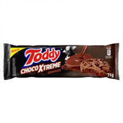 BISCOITO COOKIES CHOCOLATE TODDY CHOCOXTREME 71 GRAMAS