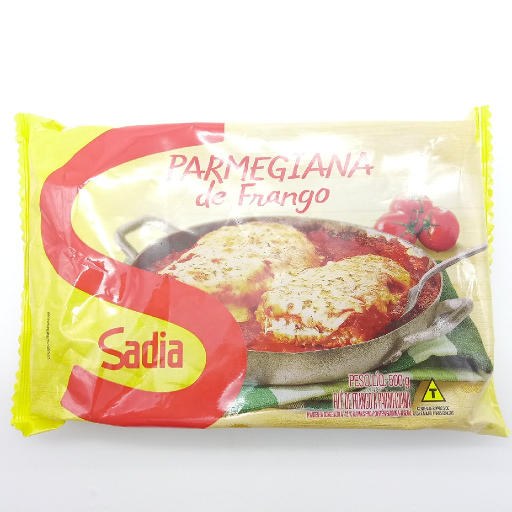 PARMEGIANA DE FRANGO SADIA 500 GRAMAS