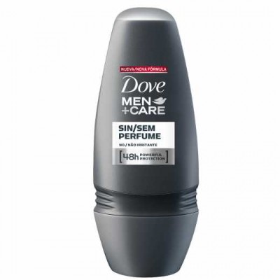 DESODORANTE DOVE ROLL-ON MEN CARE SEM PERFUME 50 ML