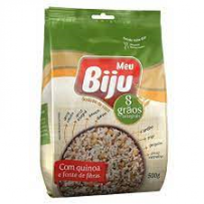 ARROZ MEU BIJU 8 GRÃOS COM QUINOA INTEGRAL 500 GRAMAS