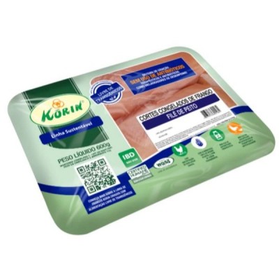 FILÉ DE PEITO FRANGO KORIN CONGELADO 600 G