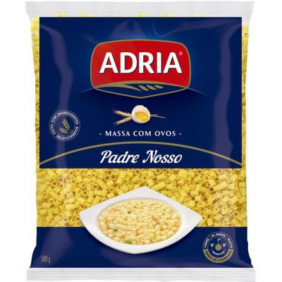 MACARRÃO ADRIA COM OVOS PADRE NOSSO 500 G