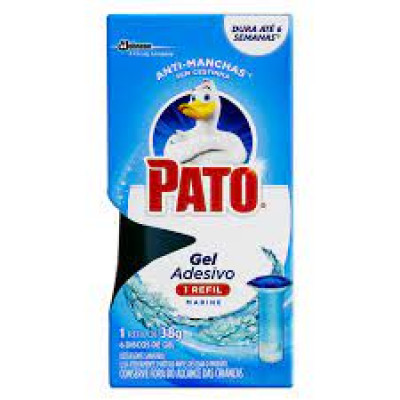 GEL ADESIVO PATO MARINE 1 REFIL COM 6 DISCOS 38 G