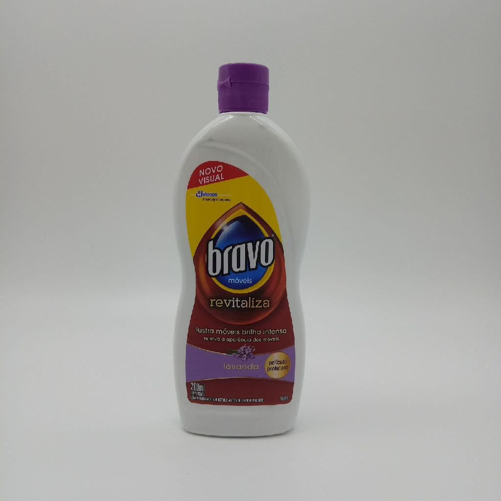 LUSTRA MÓVEIS BRAVO LAVANDA 200ML