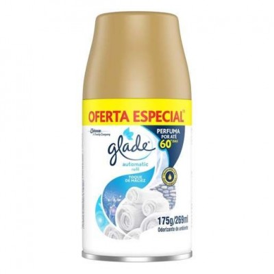 ODORIZADOR GLADE REFIL TOQUE DE MACIEZ 269ML