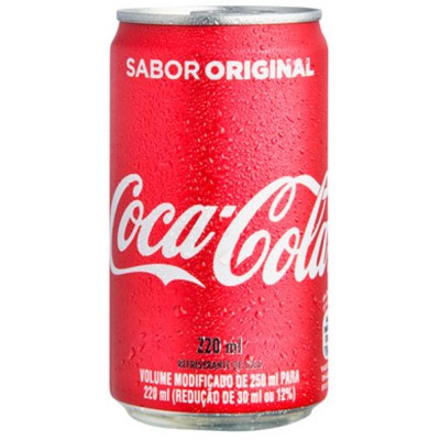 REFRIGERANTE COCA-COLA MINI 220ML