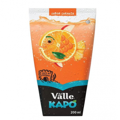 SUCO DEL VALLE KAPO LARANJA 200 ML