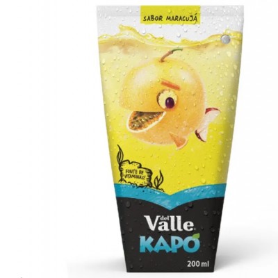 SUCO DEL VALLE KAPO MARACUJÁ 200ML