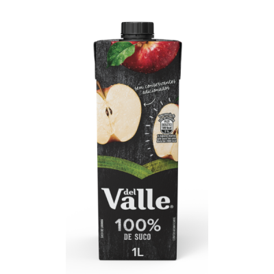 SUCO DEL VALLE 100% MAÇÃ 1 L