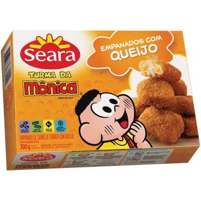 CHICKENITOS SEARA QUEIJO TURMA DA MÔNICA 300G