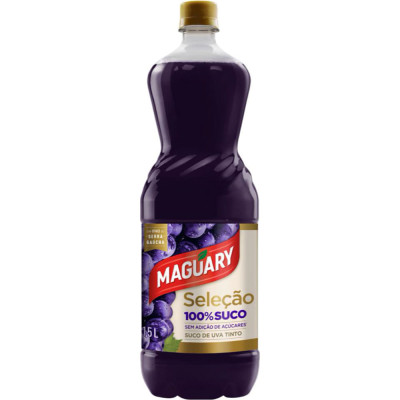 SUCO DE UVA TINTO MAGUARY SELEÇÃO 1,5L