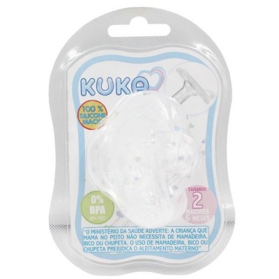 CHUPETA KUKA SILICONE TAMANHO 2