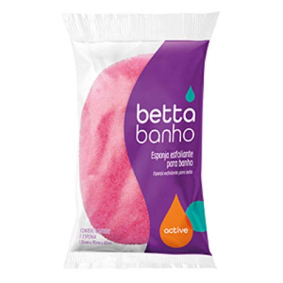 ESPONJA ESFOLIANTE PARA BANHO BETTANIN ACTIVE