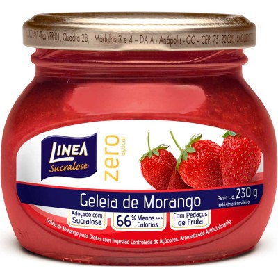 GELÉIA LINEA MORANGO ZERO 230G