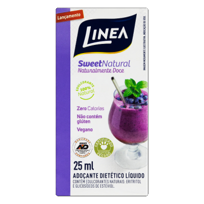 ADOÇANTE LÍQUIDO LINEA SWEET 100% NATURAL 25ML