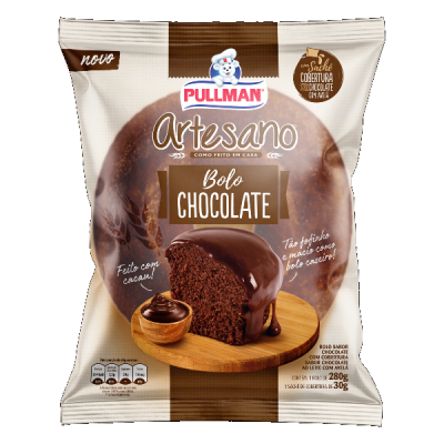 BOLO PULLMAN ARTESANO CHOCOLATE 280G