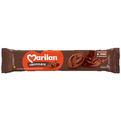 BISCOITO RECHEADO MARILAN CHOCOLATE 90G