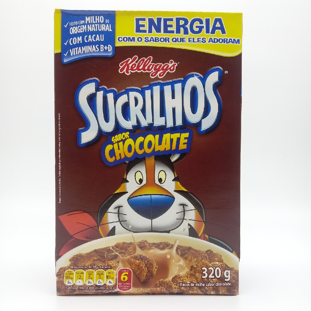 CEREAL SUCRILHOS KELLOGGS SABOR CHOCOLATE 320 GRAMAS