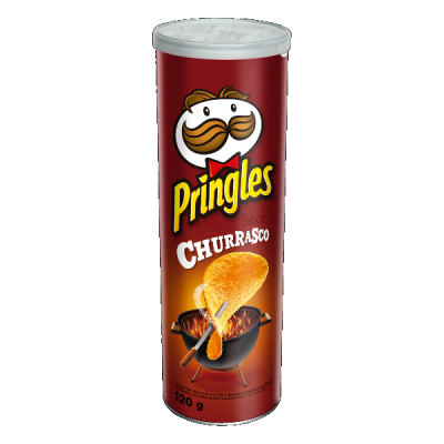 BATATA PRINGLES CHURRASCO 120 GRAMAS