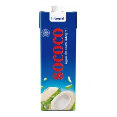 ÁGUA DE COCO SOCOCO INTEGRAL 1 L