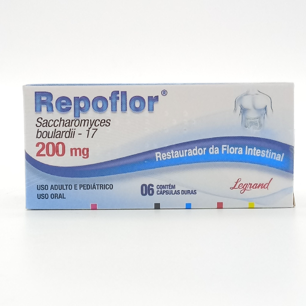 REPOFLOR 200MG LEGRAND 6 CÁPSULAS