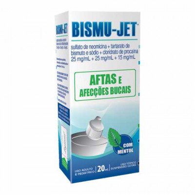 BISMU JET SOLUÇÃO 20ML