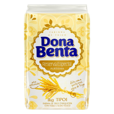 FARINHA DE TRIGO DONA BENTA RESERVA ESPECIAL 1 KG