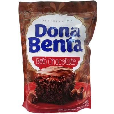 MISTURA PARA BOLO DONA BENTA CHOCOLATE 450 GRAMAS