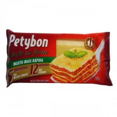 LASANHA PETYBON PRE COZIDA 200G