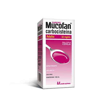 MUCOFAN XAROPE ADULTO 50MG 100ML