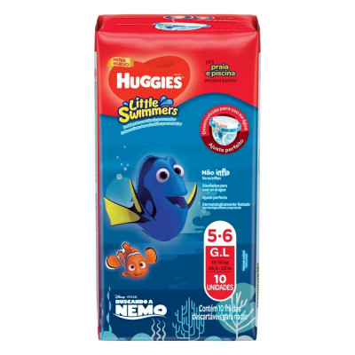 FRALDA HUGGIES LITLLE SWIMMERS PARA PRAIA E PISCINA