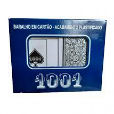 BARALHO DUPLO COPAG 1001 COM 2 BARALHOS