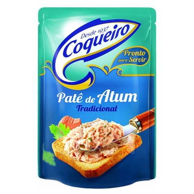 PATÊ DE ATUM COQUEIRO TRADICIONAL 170 GRAMAS