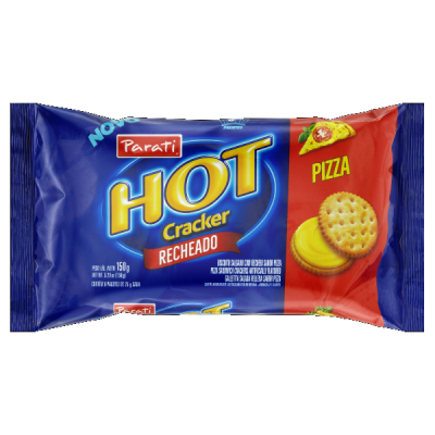 BISCOITO PARATI HOT CRACKER PIZZA 200G