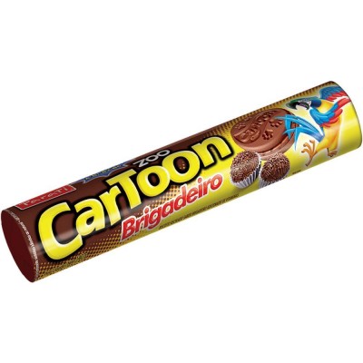 BISCOITO RECHEADO ZOO CARTOON BRIGADEIRO 110G