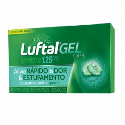 LUFTAL GEL CAPSULAS 10 CÁPSULAS RECKITT