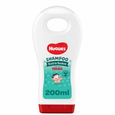 SHAMPOO HUGGIES TURMA DA MÔNICA EXTRA SUAVE 200ML